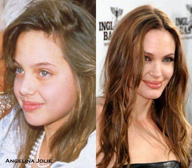 Celebrities as Kids & Grown ups